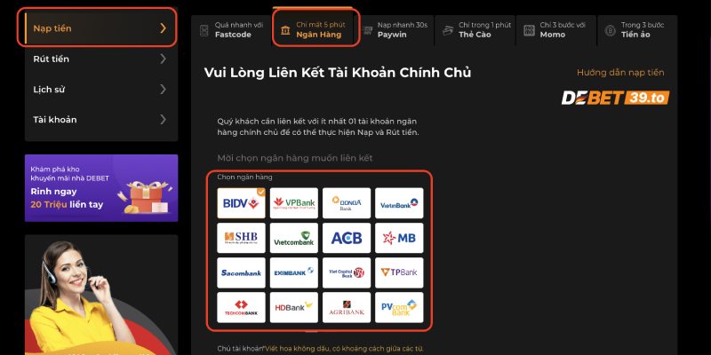 Lợi ích khi tải Debet app